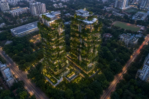 Graviti Hanging Garden aerial view